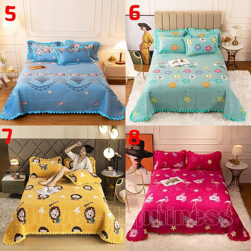 ベッドカバー キルティングベッドスプレッド マルチ カバー キルト