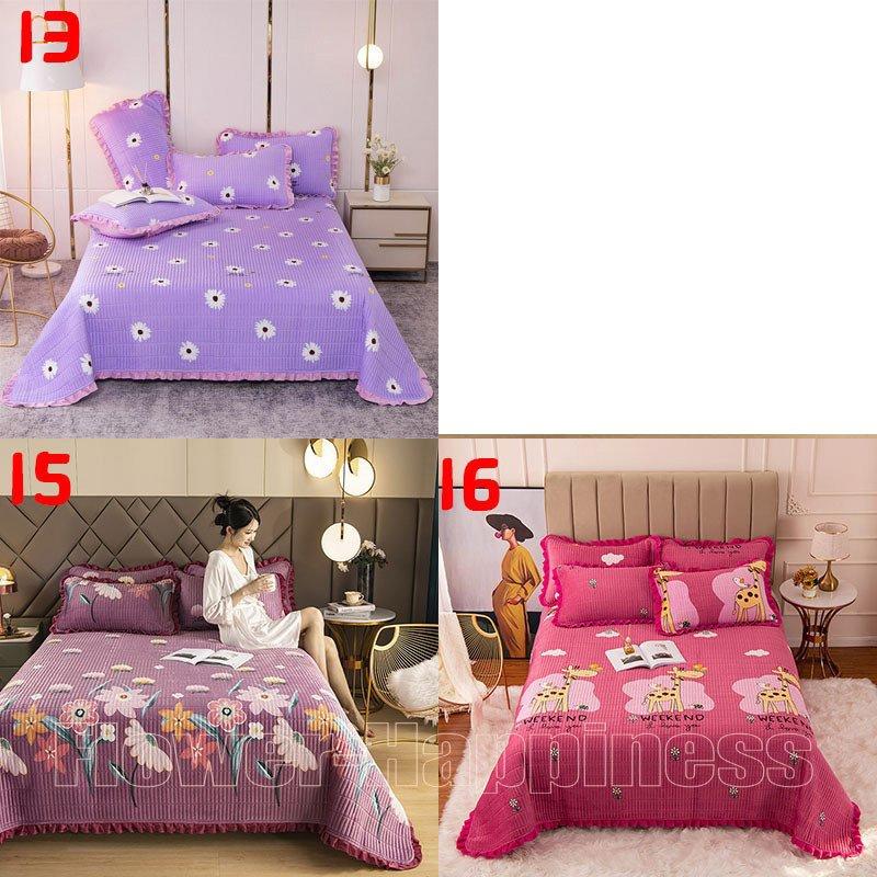 ベッドカバー キルティングベッドスプレッド マルチ カバー キルト