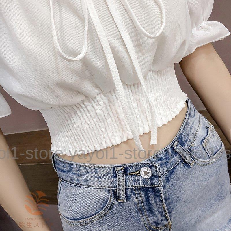 ブラウス 半袖 オフショルダー レディース トップス プルオーバー