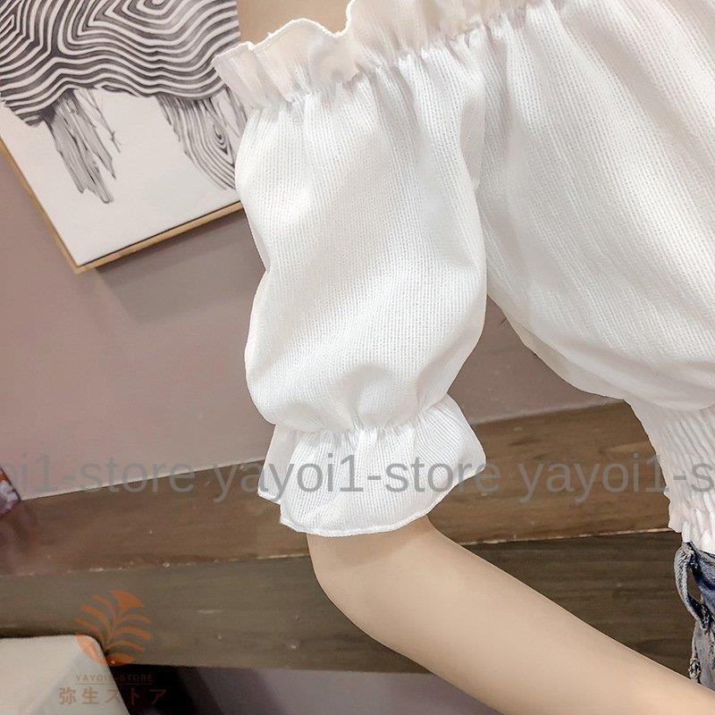 ブラウス 半袖 オフショルダー レディース トップス プルオーバー