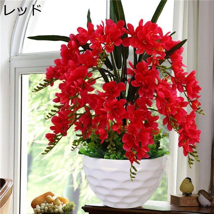 爆売中！胡蝶蘭 フェイクグリーン 大型 高約50cm 鉢植え 造花 卓上
