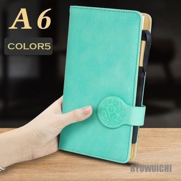 手帳 システム手帳 A5 A6サイズ スタンダード システム手帳 文房具 シンプル おすすめ スケジュール帳 手作り 贈り物 ギフト 就職 入学 進級の画像