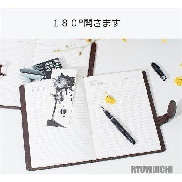 手帳 システム手帳 A5 A6サイズ スタンダード システム手帳 文房具 シンプル おすすめ スケジュール帳 手作り 贈り物 ギフト 就職 入学 進級の画像