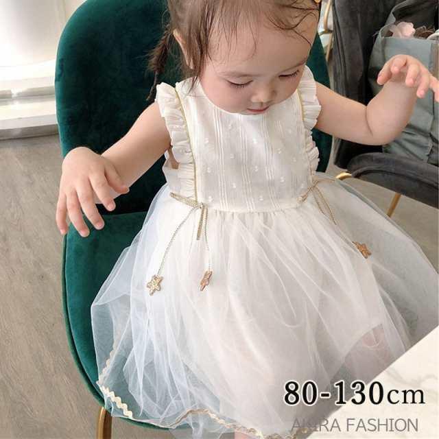 DOLCE&GABBNA キッズ　レースワンピース　1歳半 2歳 子供 レースワンピース 子供ドレス 女の子 子供服 ドレス ノースリーブ