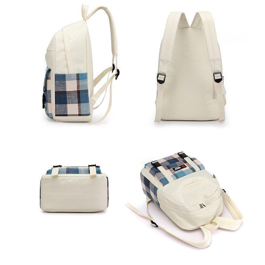 リュックサック 女レディース ガールズ チェック柄 ズックカバン 大容量 鞄 バッグ 学院風 高校生 大学生 通学 通勤 旅行 誕生日プレゼント 可愛い レジャー |  | 13
