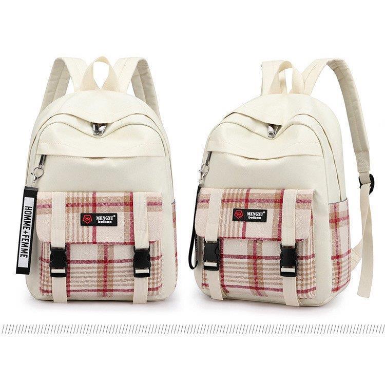 リュックサック 女レディース ガールズ チェック柄 ズックカバン 大容量 鞄 バッグ 学院風 高校生 大学生 通学 通勤 旅行 誕生日プレゼント 可愛い レジャー |  | 08