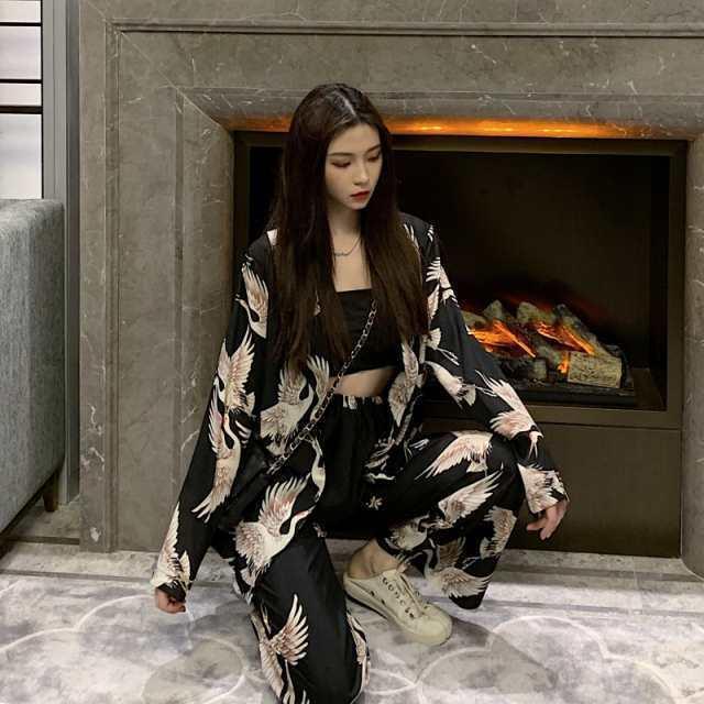 セットアップ パンツ スーツ かっこいい レディース 上下セット