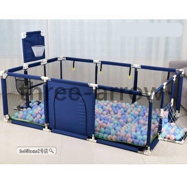 ベビーサークルサークルメッシュ洗える屋内子供ソフトベビーサークルおしゃれ玩具収納遊び場赤ちゃん男の子女の子クリスマスプレゼ_9