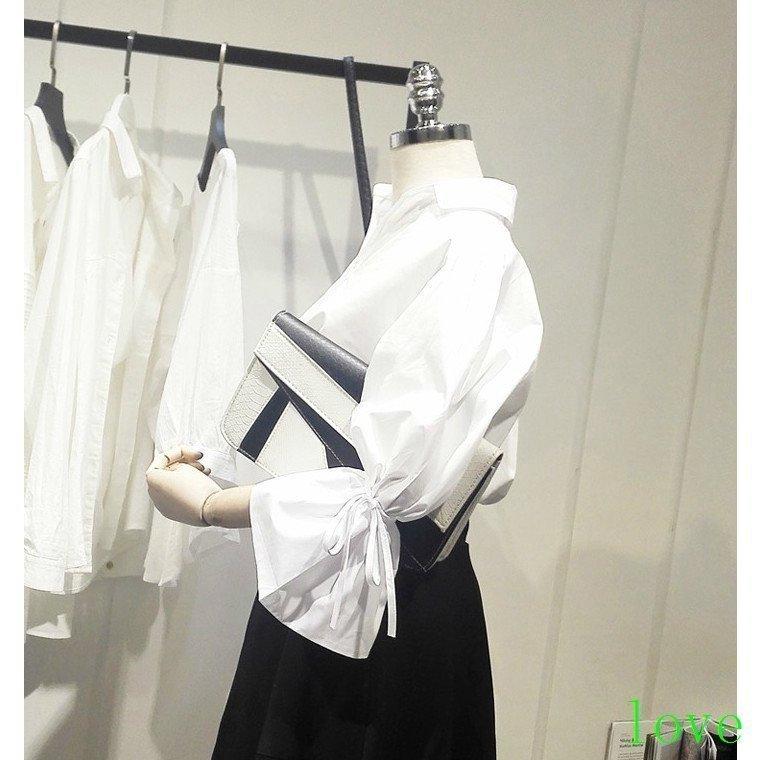 cccmalie 白　シーマリー　バルーンスリーブ　ベルスリーブ 美品☆cccmalie シーマリー バルーンスリーブ 長袖ブラウス 白 - メルカリ