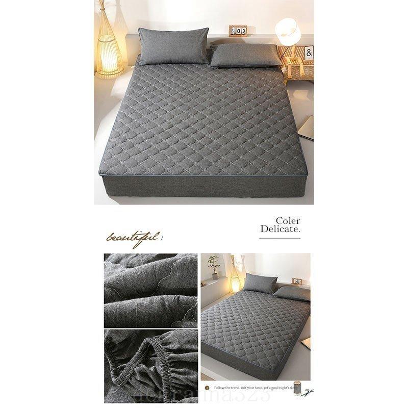 ボックスシーツシングル綿タオル地パッド一体型ボックスシーツさっぱり