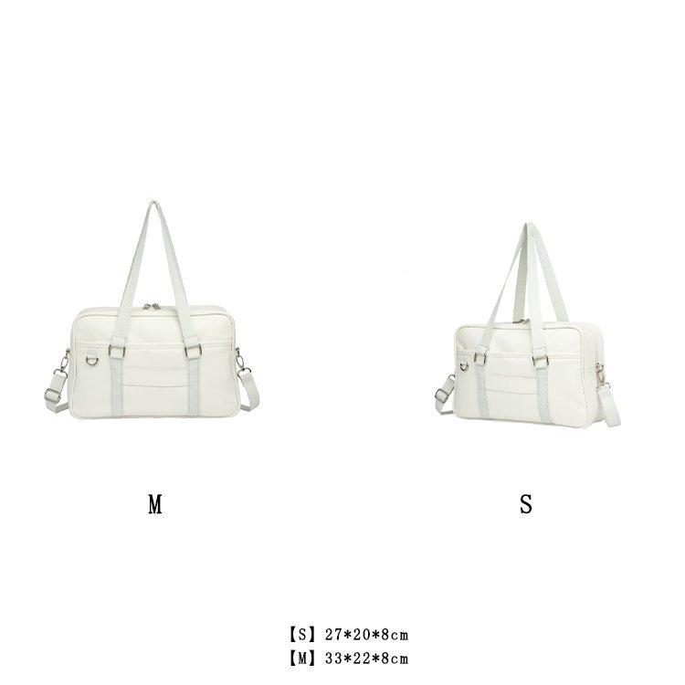 スクールバッグ 合皮 ショルダーバッグ サブバッグ 中学生 高校生 女子