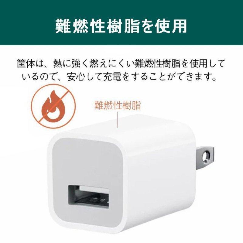 フォックスコン製】純正 AC - USB充電器 iPad?iPhone対応［1