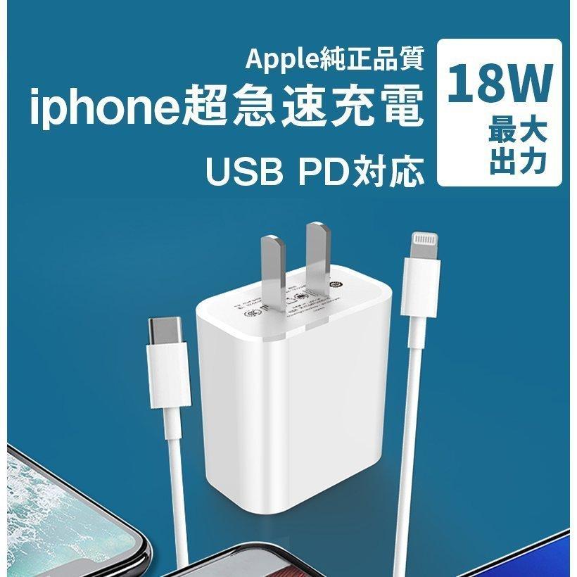 Apple高品質セット】20W Usb-c iPhone12用充電器+1mUSB-C Apple高品質セット】20W Usb-c iPhone12用充電器+1mUSB-C