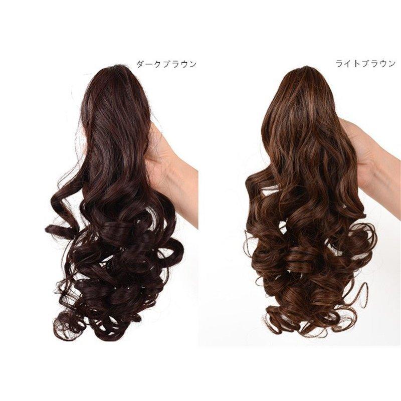 付け毛 ポニーテール ポイントウィッグ30cm 部分ウィッグ 団子ウィッグ