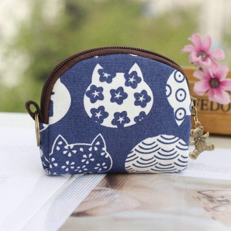 コインケース 丸形 ミニ財布 小銭入れ レディース 和風 まねき猫 柴犬柄 かわいい おしゃれ 小物入れ カード入れ ポケット付き 雑貨 お祝い ギフ :stu6151981430:安心堂 !店 通販 柴犬 コインケース カードケース