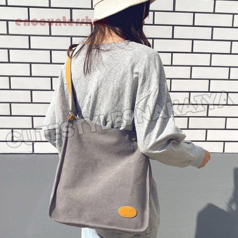 トートバッグ レディース 大容量 軽量 キャンバス 帆布 肩掛け ショルダーバッグ バック 鞄 おしゃれ かわいい 通勤 通学_9