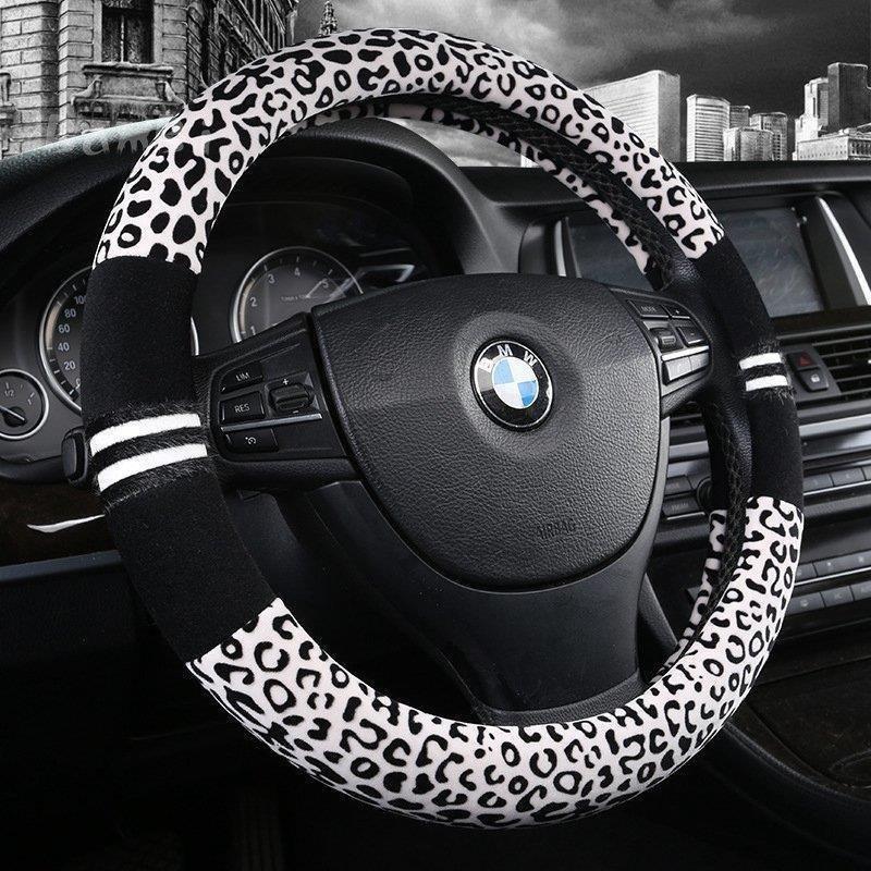 ハンドルカバー 軽自動車 おしゃれ mサイズ ヒョウ柄 : 安心堂 Yahoo