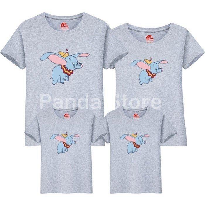 子供服ダンボのプリント親子服半袖Tシャツ家族Ｔシャツ半袖ヘッドＴシャツ家族お揃いカップル親子お揃い親子ペアルック｜stumsk0014｜07