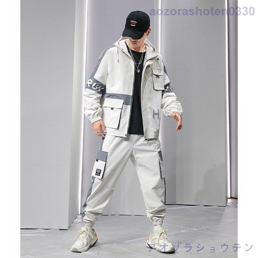 人気ブランド ウインドブレーカー上下メンズセットアップ長袖大きいサイズゴルフジャージナイロンパーカー春秋冬防水撥水防風おしゃれ ジャージ スウェット上下セット Michiganestateplanning Com