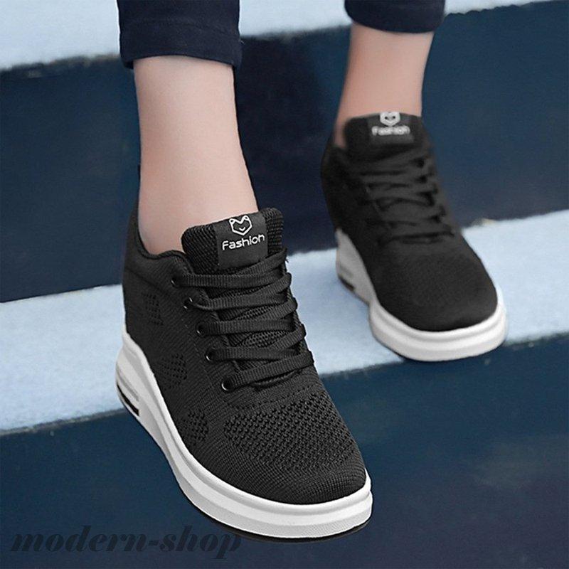 インヒールスニーカー8cmレディース厚底スニーカーレディース