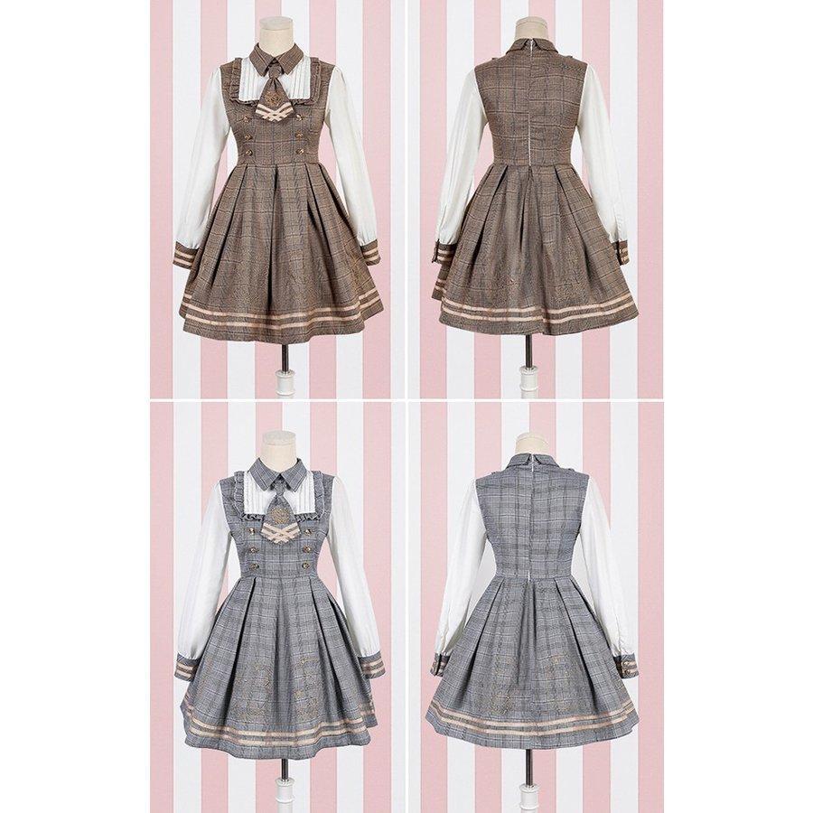 女子中高生クラシックロリータ風Lolita長袖レディースロリータ