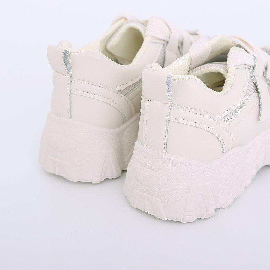 厚底靴スポーツ歩きやすいカジュアル靴スニーカーレディースローカットメッシュ |  | 07