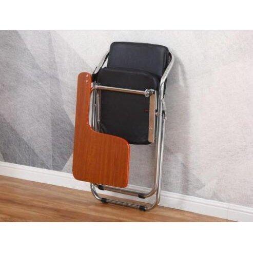 1脚 クッション付き チェアブル2 テーブル 付き 一体型 チェア