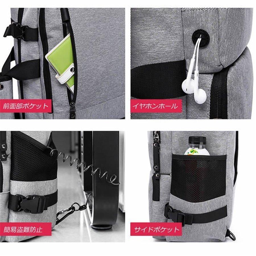 ビジネスリュック バックパック バッグ リュックサック 3WAY ショルダー ビジネス 手提げ リュック A4 PC 出張 バック 撥水_7