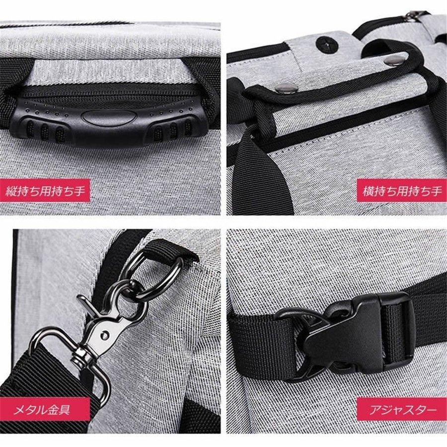 ビジネスリュック バックパック バッグ リュックサック 3WAY ショルダー ビジネス 手提げ リュック A4 PC 出張 バック 撥水_8