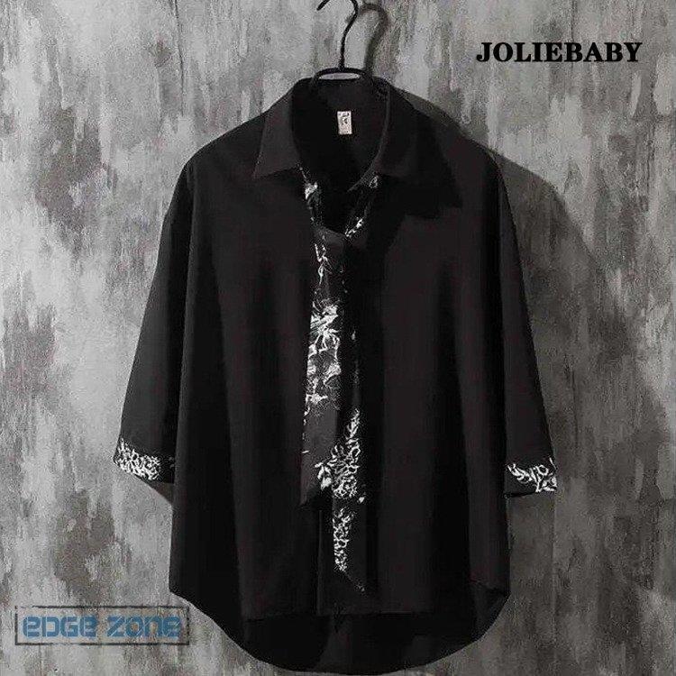 学生服 メンズ レディース 七分袖 男女兼用 ジェンダーレス 韓国風