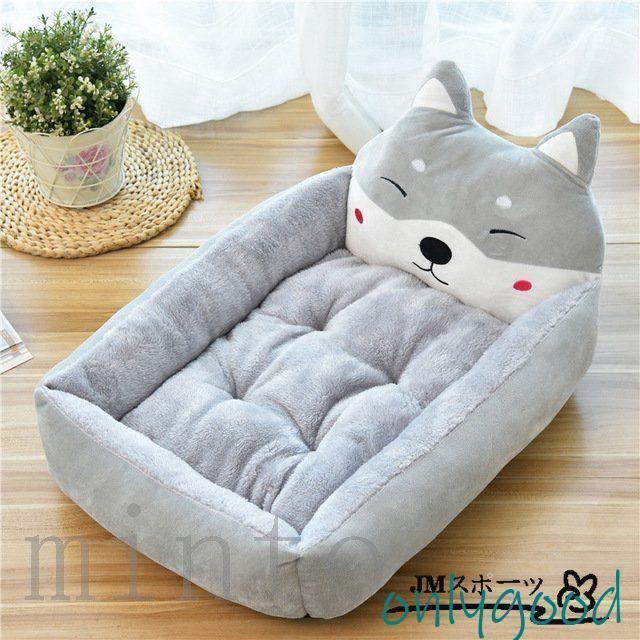 犬用ベッド 小型犬用クッション 猫用 ネコ　猫ベッド （ベッド・マット/カドラー/ペットベッド）（犬用品/ペット用品/ペット用インテリア 寝具）洗える 洗濯 |  | 15