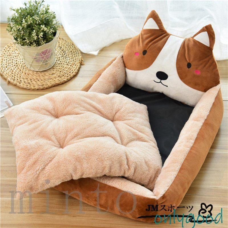 犬用ベッド 小型犬用クッション 猫用 ネコ　猫ベッド （ベッド・マット/カドラー/ペットベッド）（犬用品/ペット用品/ペット用インテリア 寝具）洗える 洗濯 |  | 02