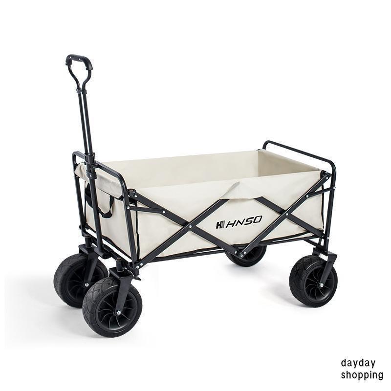 キャリーワゴン キャリーカート 折りたたみ キャンプ テーブル 耐荷重150kg 大容量アウトドアワゴン キャンプワゴン おしゃれ 軽量_2