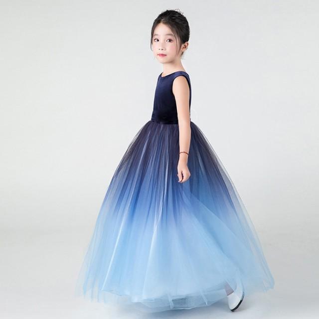 120-160cm ピアノ発表会 ドレス 150 ピアノ発表会 ワンピース 女の子  ワンピース 結婚式 160 子供の画像