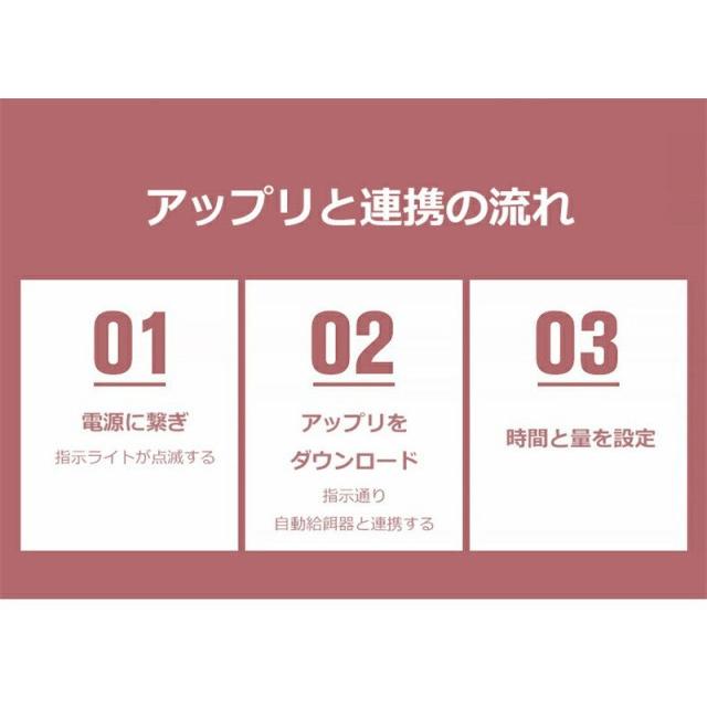 スマートペット自動給餌器 電子版取扱説明書付き 電子版日本語取扱説明