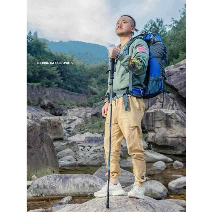 トレッキングポール 登山杖 カーボン 登山ストック 炭素繊維