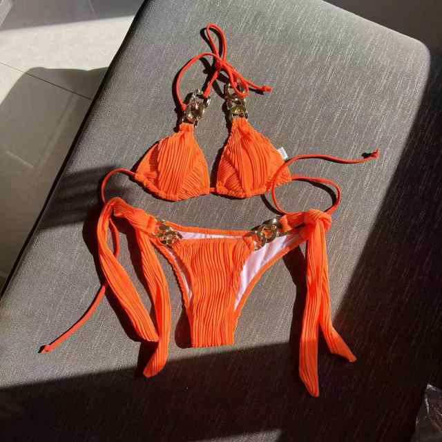 8色 ブラジリアン ビキニ 水着 レディース セクシー マイクロビキニ