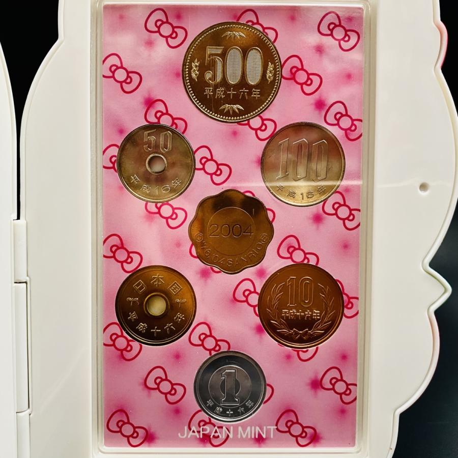 2004年 平成16年 ハローキティ誕生30周年貨幣セット 額面666円 記念硬貨 記念貨幣 貨幣組合 コイン coin 通貨 造幣局 |  | 04
