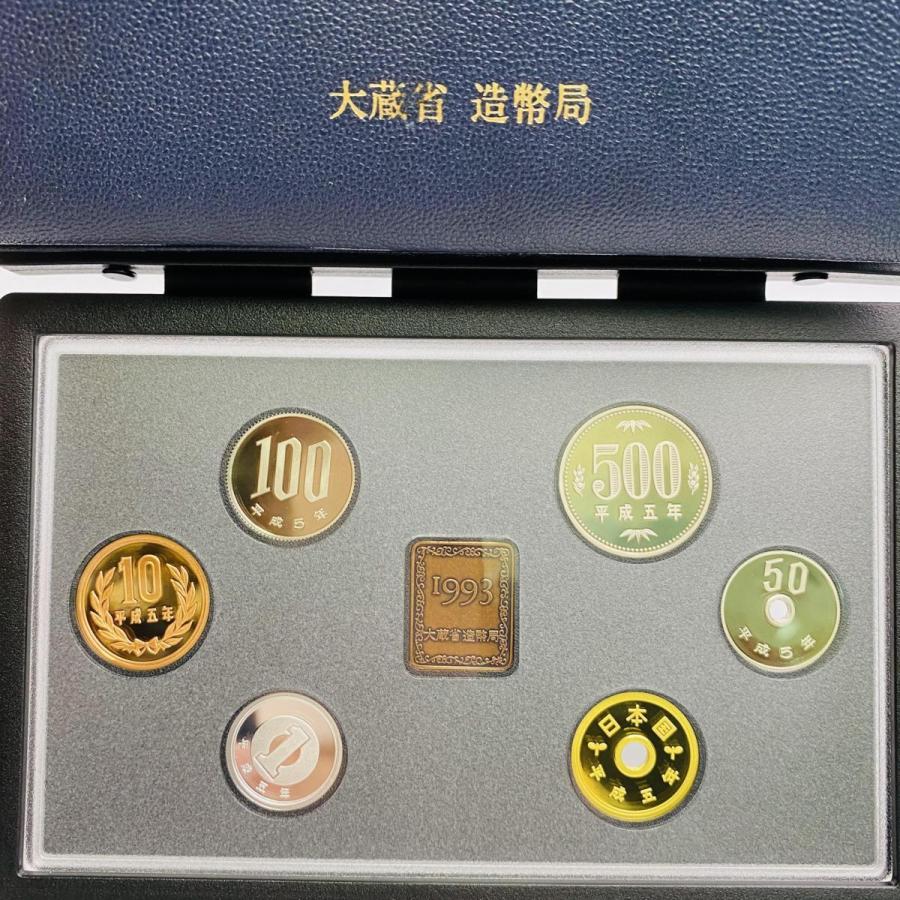 プルーフ貨幣5セット 楽天市場】【プルーフ】 平成5年（1993年）プルーフ貨幣セット