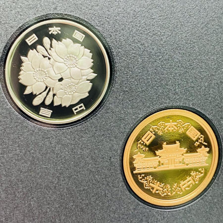 通常2001プルーフ貨幣セット 平成13年 Proof Set 年銘板 鏡面仕上げ