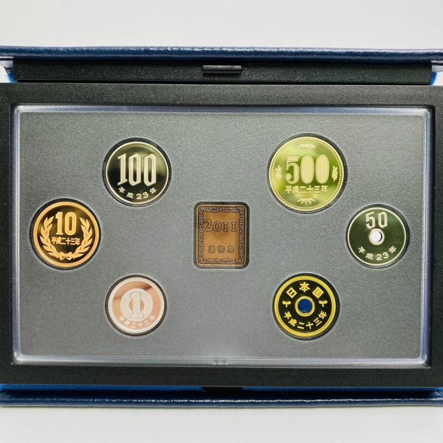 通常2011プルーフ貨幣セット 平成23年 Proof Set 年銘板 鏡面仕上げ