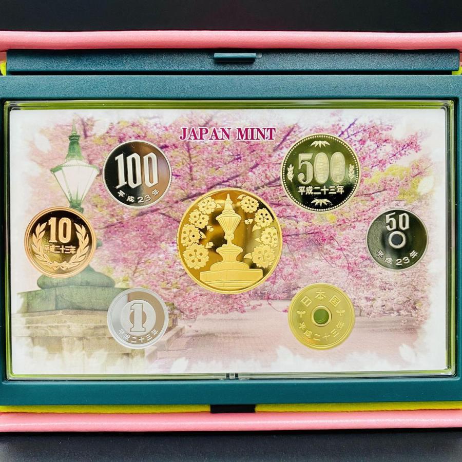 桜の通り抜け2011プルーフ貨幣セット 妹背 平成23年 額面666円