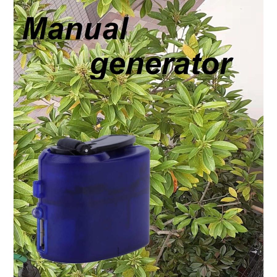 手動発電機 手回し充電器 ハンドクランク充電器 ポータブル アウトドア