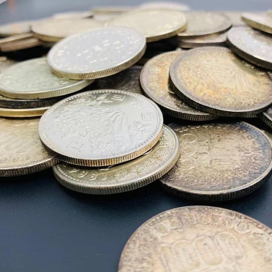 オリンピック 千円銀貨 造幣局1964年 昭和39年 記念硬貨 東京五輪 銀約
