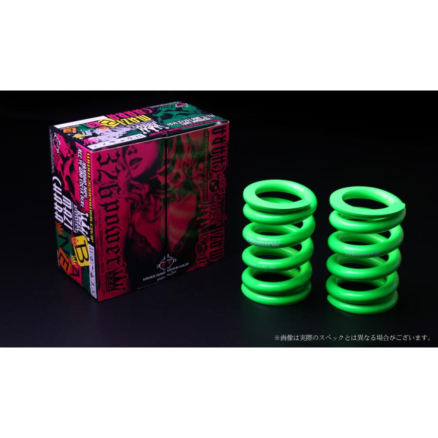 326POWER チャラバネ 直巻き スプリング ID63（62-63兼用） H180mm 14K