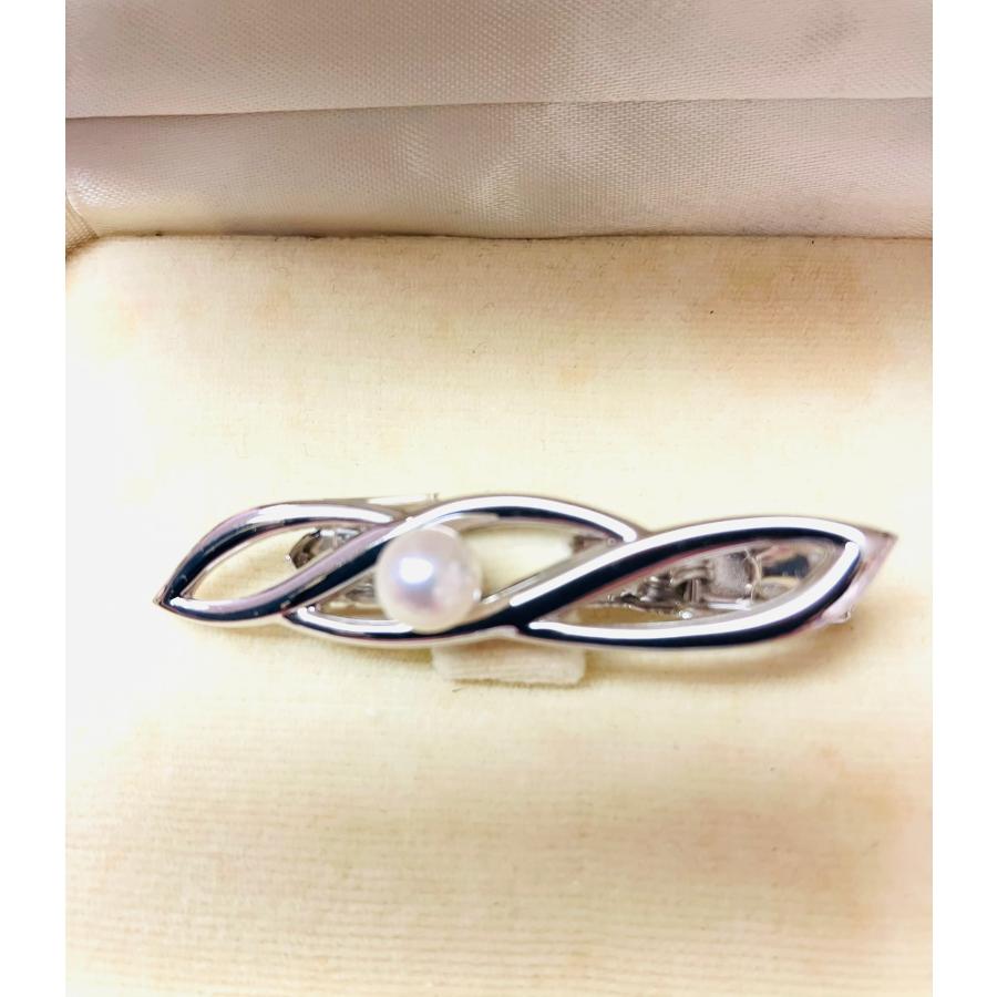 [MIKIMOTO]GINZA.TOKYO・新品同様・本真珠・silver刻印有 MIKIMOTO] GINZA・TOKYO・新品同様・本真珠・Silver刻印入り・お箱付き