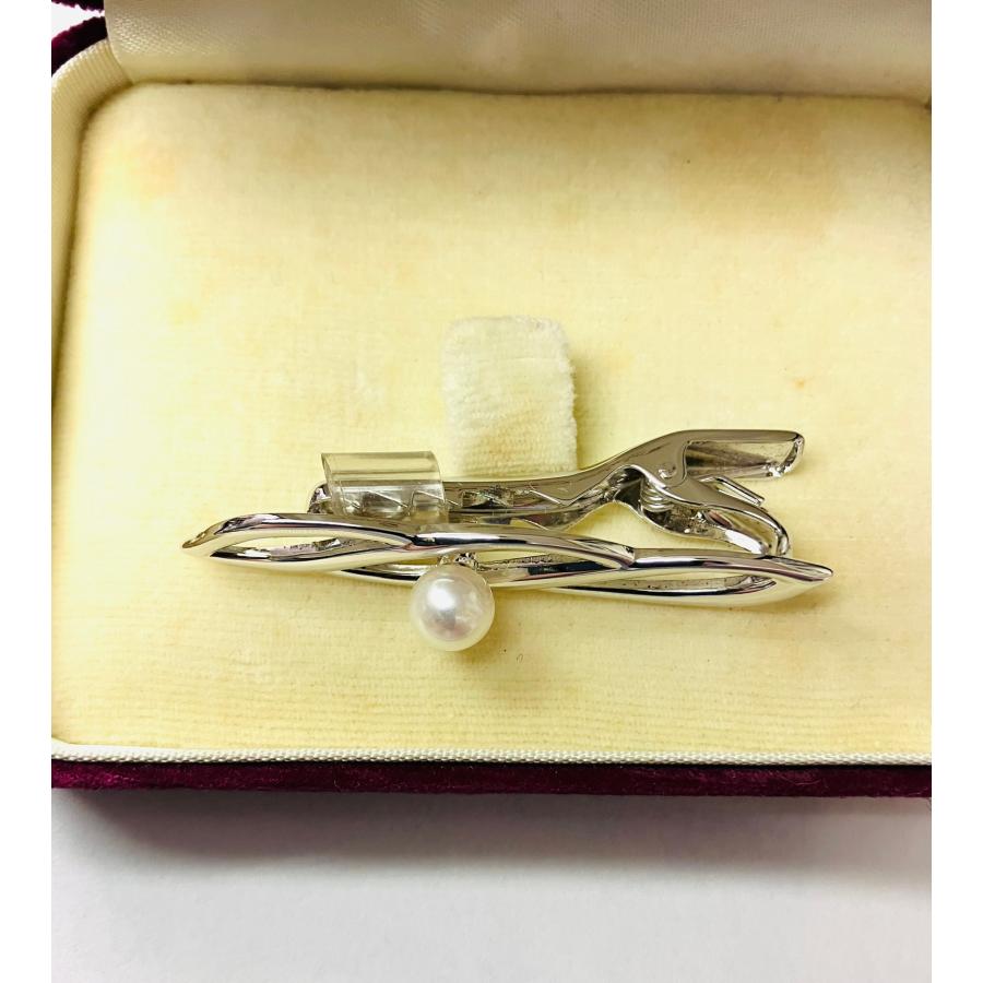 [MIKIMOTO]GINZA.TOKYO・新品同様・本真珠・silver刻印有 MIKIMOTO] GINZA・TOKYO・新品同様・本真珠・Silver刻印入り・お箱付き