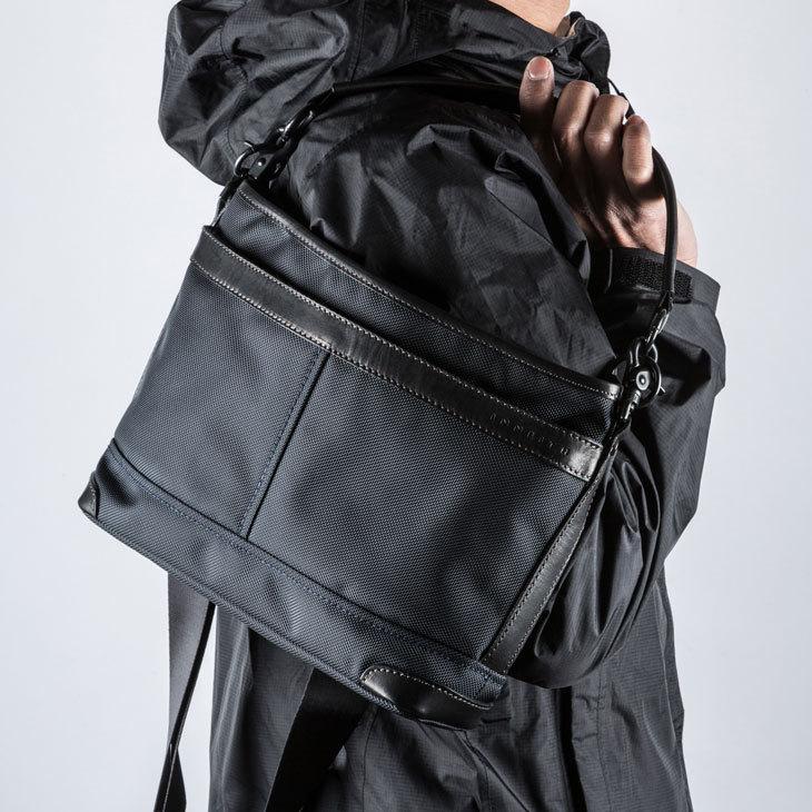 Innfith ショルダーバッグ メンズバッグ ショルダーバッグ ビジネスバッグ カジュアル 黒 2way かばん 高級 メンズバッグ コーデュラ ナイロン製 ネイビー 本革 ベージュ ブラック 日本製 黒 Style Aholic 売り切れ