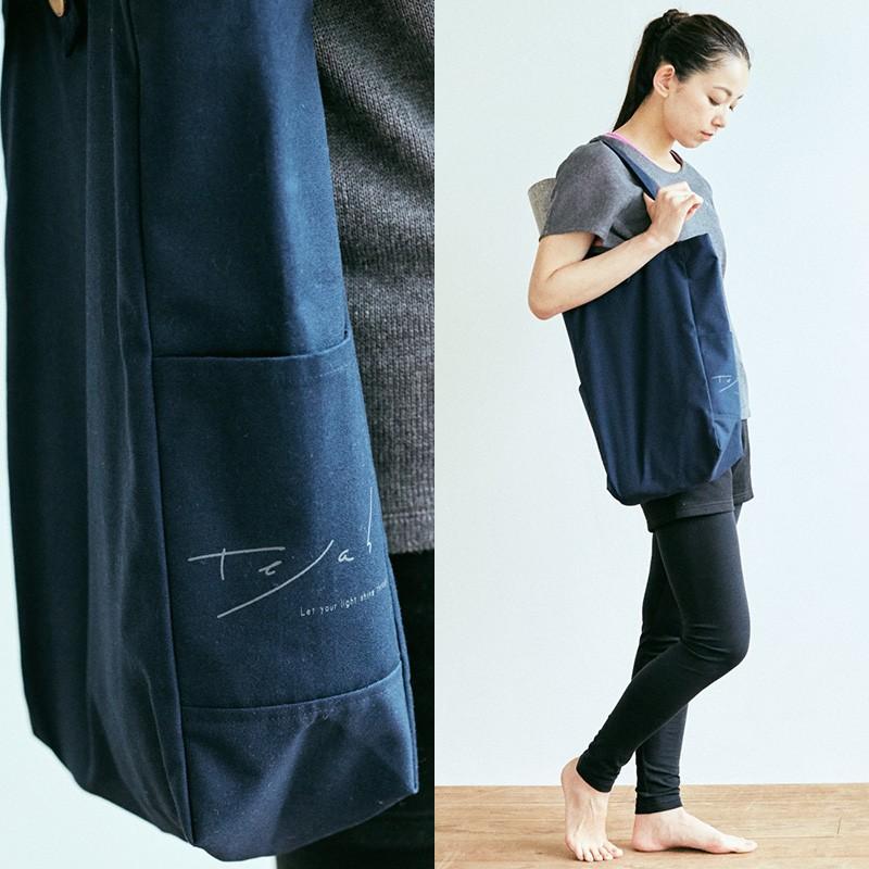 テジャス ヨガマットバッグ マットが入るトートバッグ Tu716 定番 ヨガマットケース 収納 持ち運び トートバッグ バッグ おしゃれ 送料無料 エル ローズ オンラインショップ 通販 Paypayモール