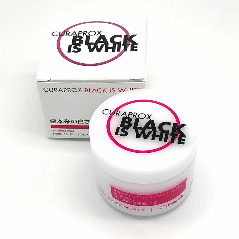 CURAPROX（クラプロックス） ブラックisホワイト 粉歯磨き20g BLACK is